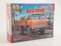 1:43 Сборная модель МАЗ-500А