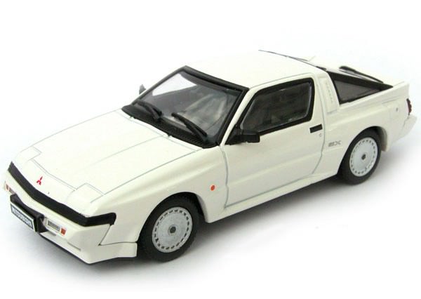 1:43 Mitsubishi Starion 2000 Turbo EX US Europe spec 1988 (sofia white)