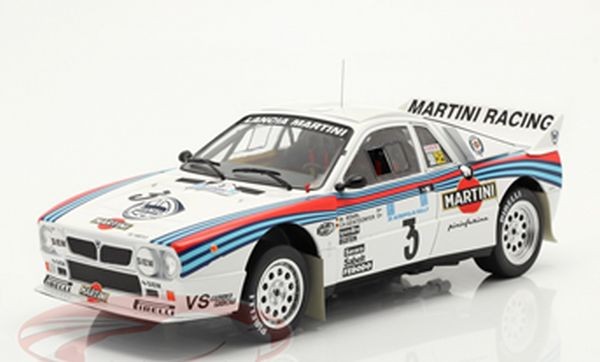 1:18 LANCIA 037 Rally #3 "Team Martini Racing" W.Röhrl/Geistdörfer Rally Acropolis 1983
