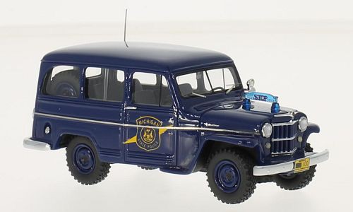 1:43 JEEP Willys Station Wagon "Michigan State Police" 1954
