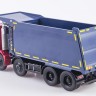 1:43 КАМский-65801-T5 самосвал, красный / синий