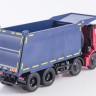 1:43 КАМский-65801-T5 самосвал, красный / синий