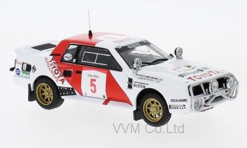 1:43 TOYOTA Celica Twincam Turbo (TA64) #5 B.Waldegard/H.Thorszelius победитель Safary Rally 1984