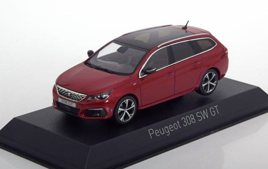 1:43 PEUGEOT 308 SW GT 2017 Ultimate Red