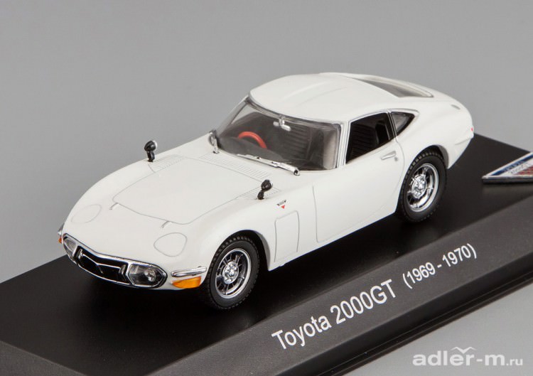 1:43 Toyota 2000 GT (white)