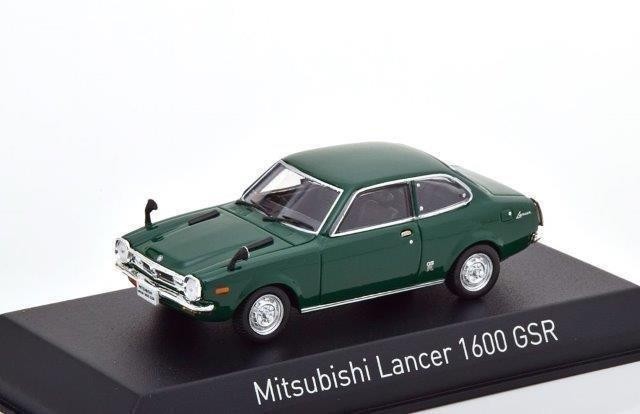 1:43 MITSUBISHI Lancer 1600 GSR (A70) 1973 Dark Green