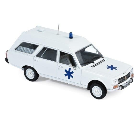 1:43 PEUGEOT 504 Break "Ambulance" (скорая медицинская помощь) 1979