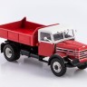 1:43 Csepel D-445 самосвал, красный / белый