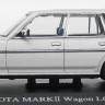 1:43 Toyota Mark II TGX70G Wagon LG Mid Model Super Silver