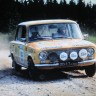 1:43 LADA - 1200 S (VAZ - 2101) USSR Kastytis Girdauskas / Arvydas Girdauskas WRC Rally 1000 Lakes Finland 1974