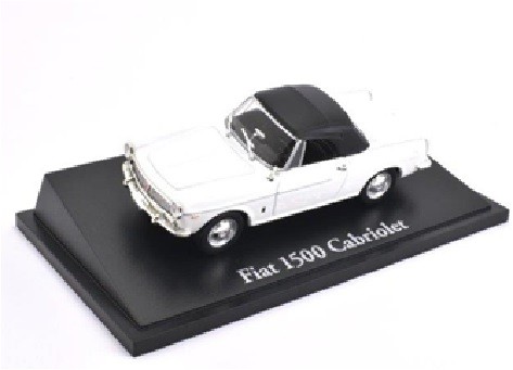1:43 FIAT 1500 Cabriolet 1963 White