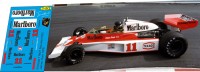 1:43 набор декалей Formula 1 №21 McLaren M23 №11 James Hunt 