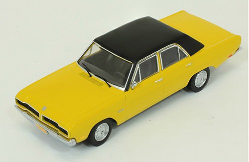 1:43 DODGE DART Gran Sedan 1976 Yellow/Black Roof