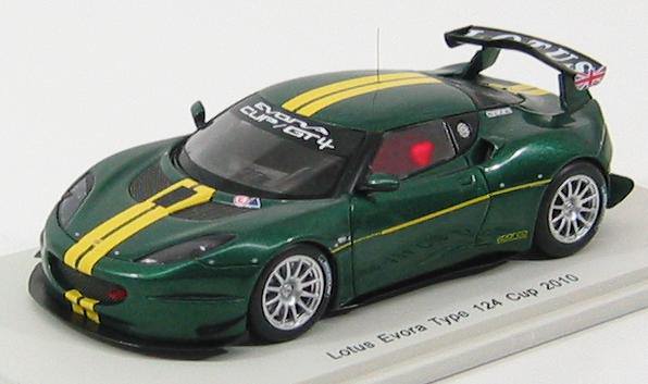 1:43 LOTUS Evora GT4 Lotus Sport 2012 Metallic Green