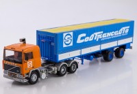 1:43 Volvo F12 c полуприцепом Fruehauf Savoyarde "Совтрансавто"