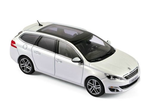1:43 PEUGEOT 308 SW 2013 Pearl White