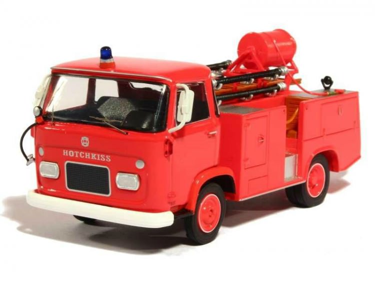 1:43 HOTCHKISS PL60 Premier Secours Pompiers Guinard (пожарный) 1968