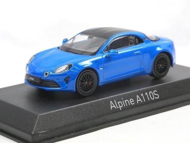 1:43 RENAULT Alpine A110S 2019 Alpine Blue - Carbon roof