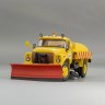 1:43 Автомобиль Поливомоечный «ПМ-130Б» - Томск Аэропорт «Богашево» 1982 г.