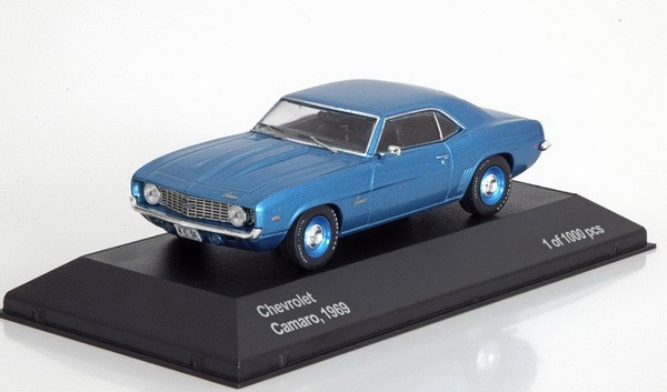 1:43 CHEVROLET Camaro 1969 Metallic Blue