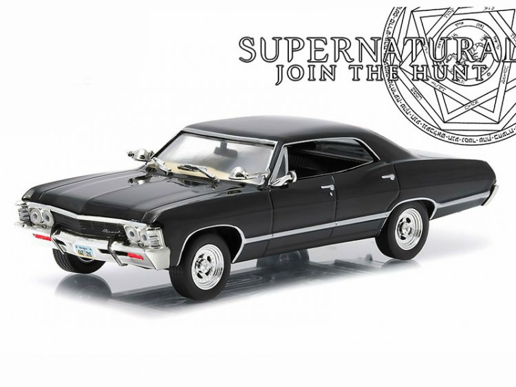 1:43 CHEVROLET Impala Sport Sedan 1967 (из телесериала "Supernatural")