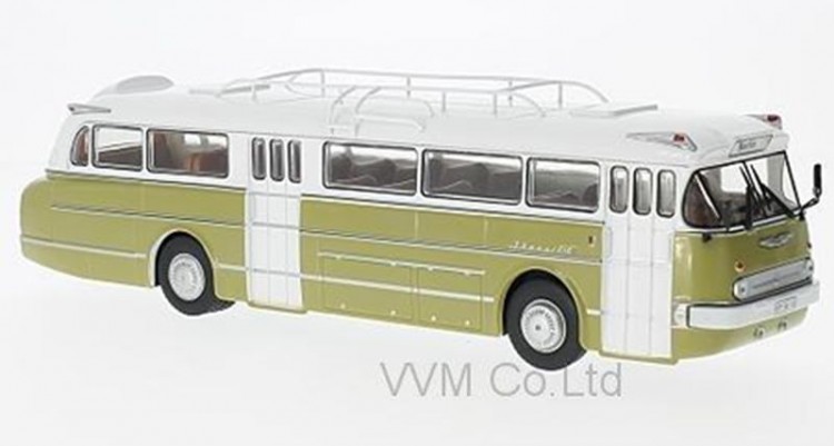 1:43 автобус IKARUS 66 1972 White/Light Green