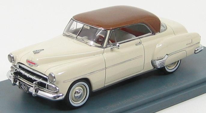 1:43 CHEVROLET Deluxe Styleline HT Coupe 1952 Brown metallic/beige