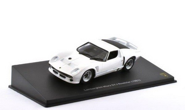 1:43 LAMBORGHINI Miura SV J Roadster 1981 White