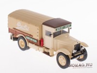 1:43 BERLIET GVL 28 Diesel "Alger-Gao-Alger" 1932 Cream