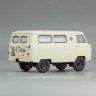 1:43 Советский автомобиль тип 450A «Скорая Медицинская Помощь» (интерьер гражданской скорой) - г. Аксай - 1967 г.