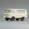 1:43 Советский автомобиль тип 450A «Скорая Медицинская Помощь» (интерьер гражданской скорой) - г. Аксай - 1967 г.