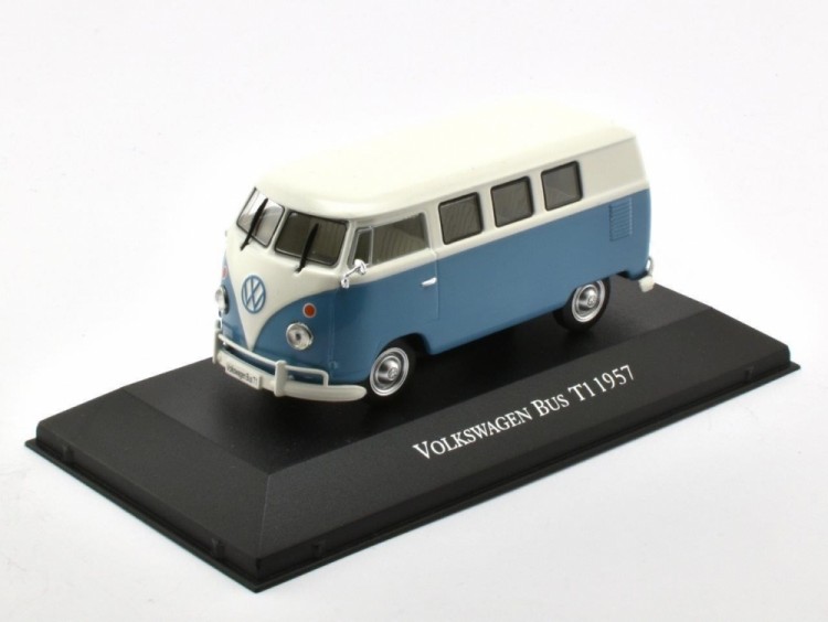 1:43 VW T1 Bus 1957 Blue/White