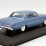 1:43 Ford Galaxie Customs 500 Sedan 1964 Metallic Light Blue