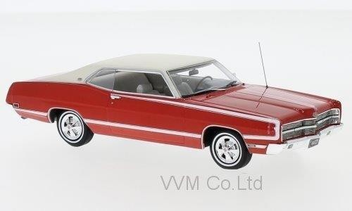 1:43 FORD XL Coupe 1969 Red/Light Beige