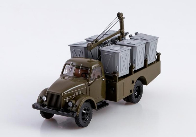 1:43 КММ-2 (51), хаки / серый