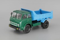 1:43 МАЗ-503А самосвал (1970), зеленый / голубой