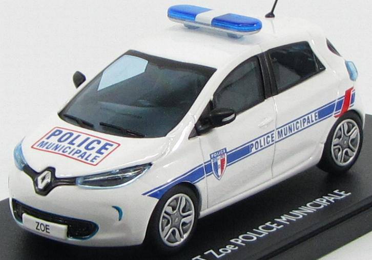 1:43 RENAULT ZOE "Police Municipale" (полиция Франции) 2014