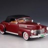 1:43 CADILLAC Series 62 Convertible Coupe (закрытый) 1941 Metallic Red 