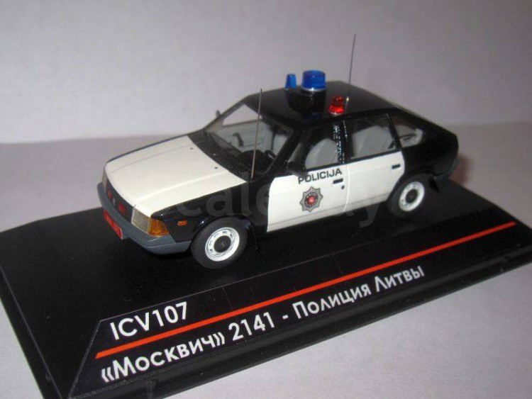 1:43 Москвич-2141 Полиция Литвы 