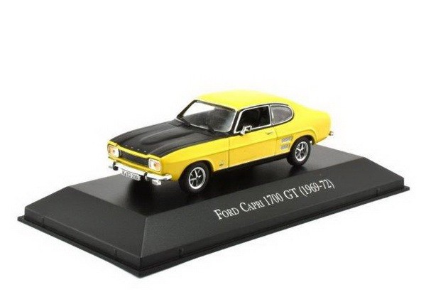 1:43 FORD Capri 1700 GT 1969 Yellow/Black