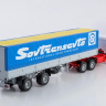 1:43 Mercedes-Benz NG2232 с полуприцепом Fruehauf Savoyarde 