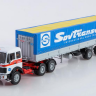 1:43 Mercedes-Benz NG2232 с полуприцепом Fruehauf Savoyarde 