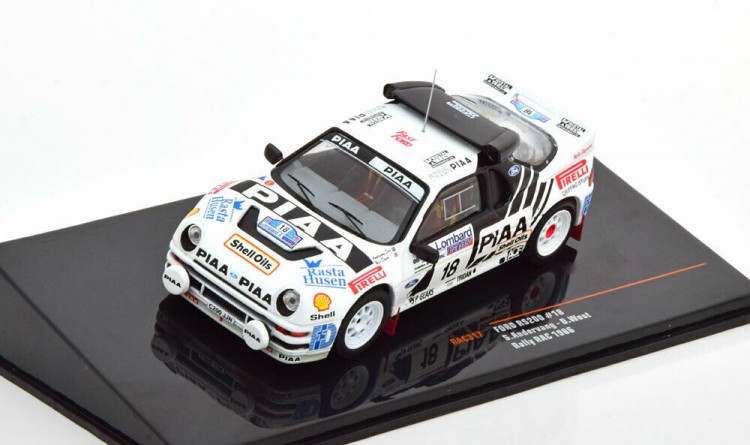 1:43 FORD RS200 #18 Andervang/West Lombard RAC Rally 1986