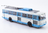 1:43 Троллейбус Skoda-9TR, белый / голубой