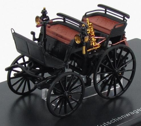 1:43 Daimler Kutschenwagen 1886 Black
