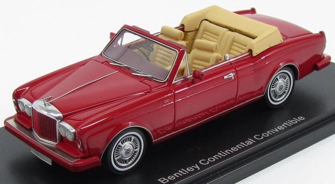 1:43 BENTLEY Continental Convertible 1985 Red