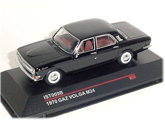 1:43 Горьковский автомобиль М24 1967 черный