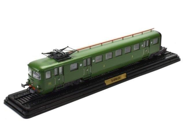 1:87 Z-4702 (2) (L'AUTOMOTRICE Z-4702 SNCF) (2° élément) 1948 Green