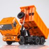 1:43 КАМский грузовик-6520 самосвал, оранжевый