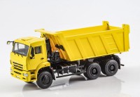 1:43 КАМский грузовик-6522 (рестайлинг) самосвал, желтый